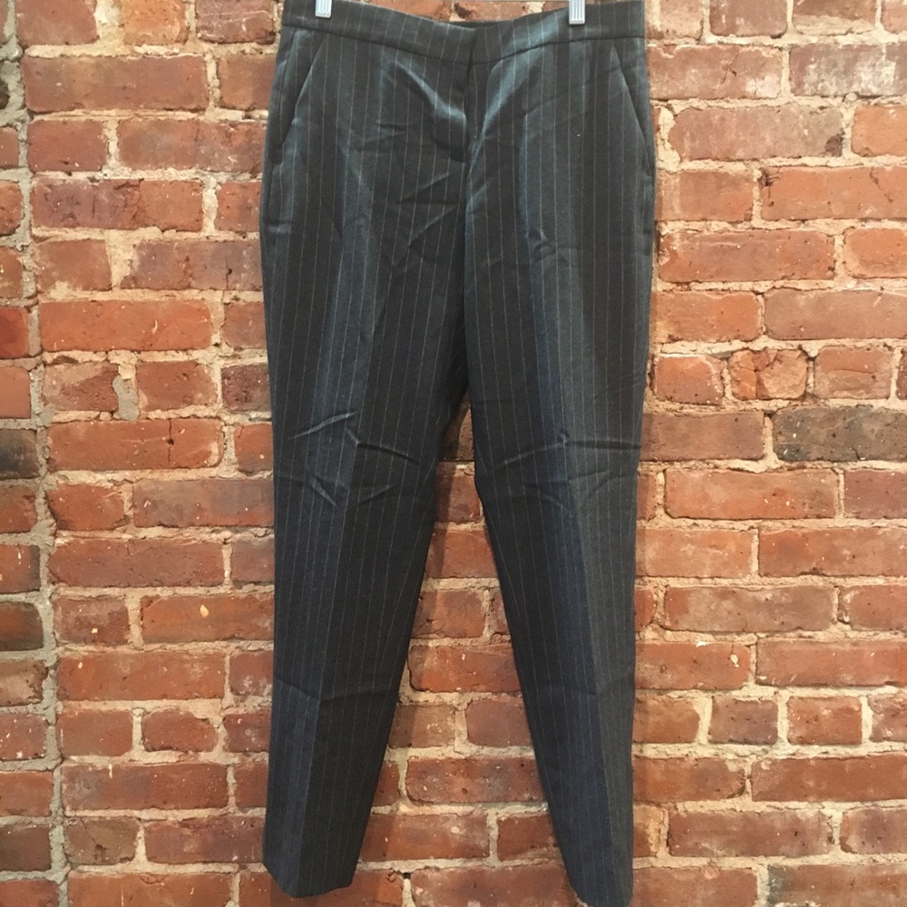Pendleton Wool Pants Gray With Pinstripe Euc - image 2